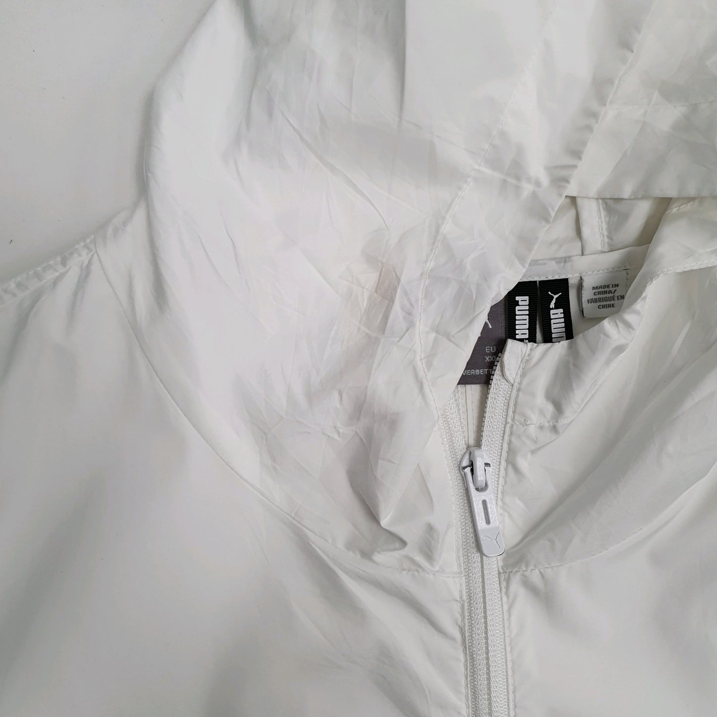 Mens White Puma   Coat