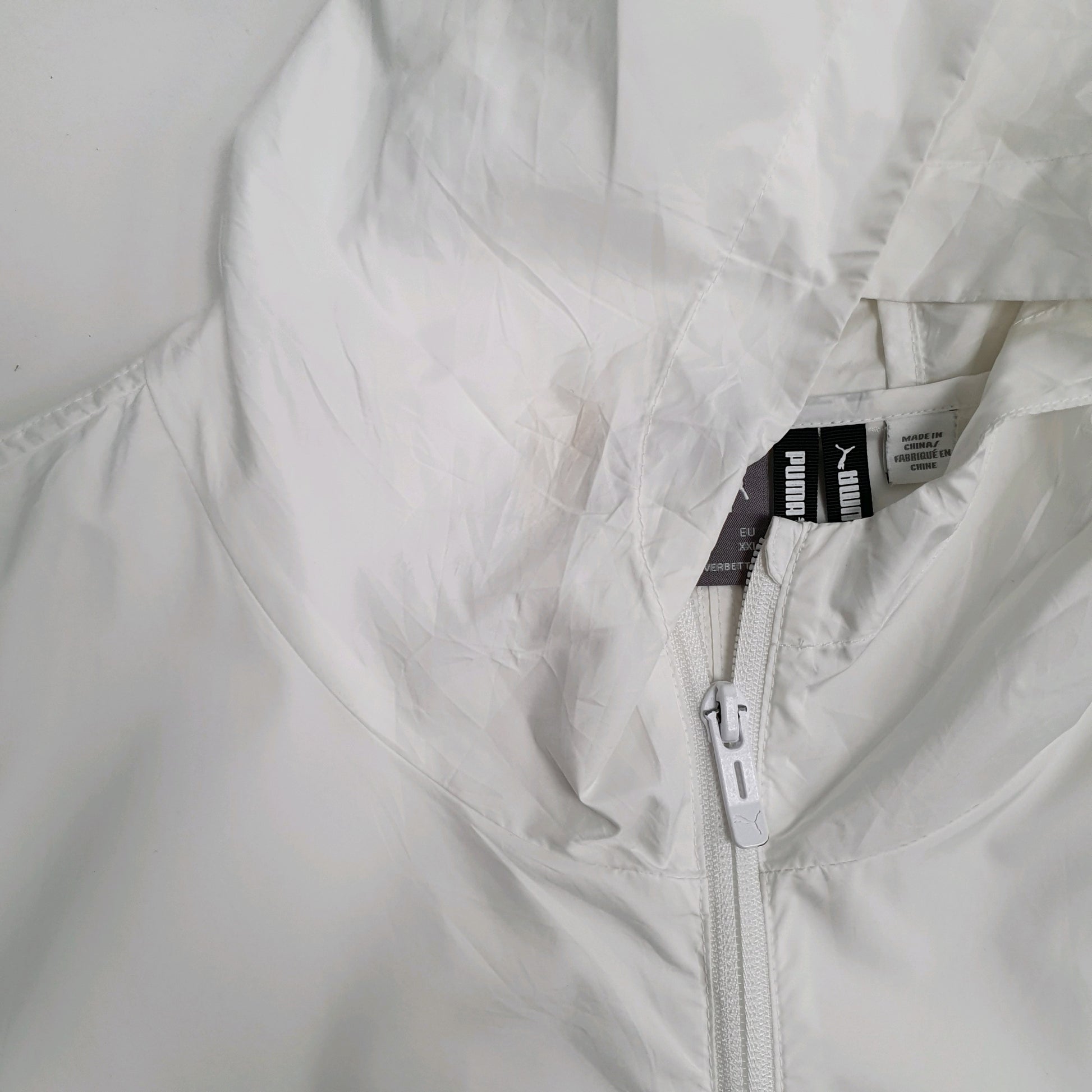 Mens White Puma   Coat