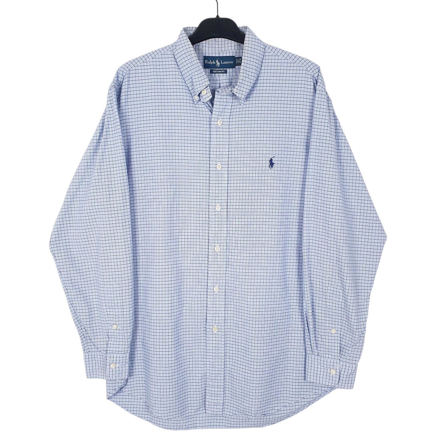 Mens Blue Ralph Lauren  Long Sleeve Shirt