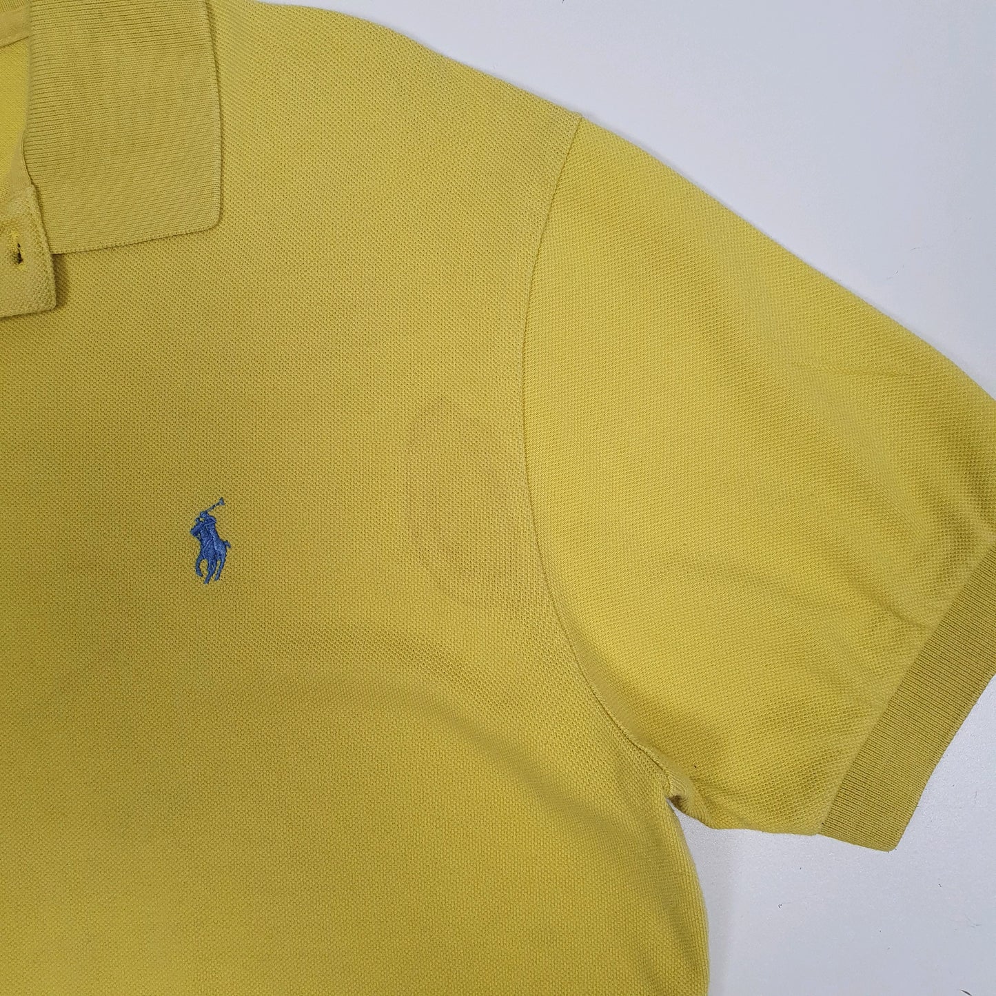 Mens Yellow Polo Ralph Lauren   Polo Shirt