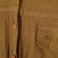 Mens Tan Burberry Vintage 90s Suede  Shirt