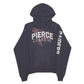 Mens Black Champion Pierce College Hoodie Jumper