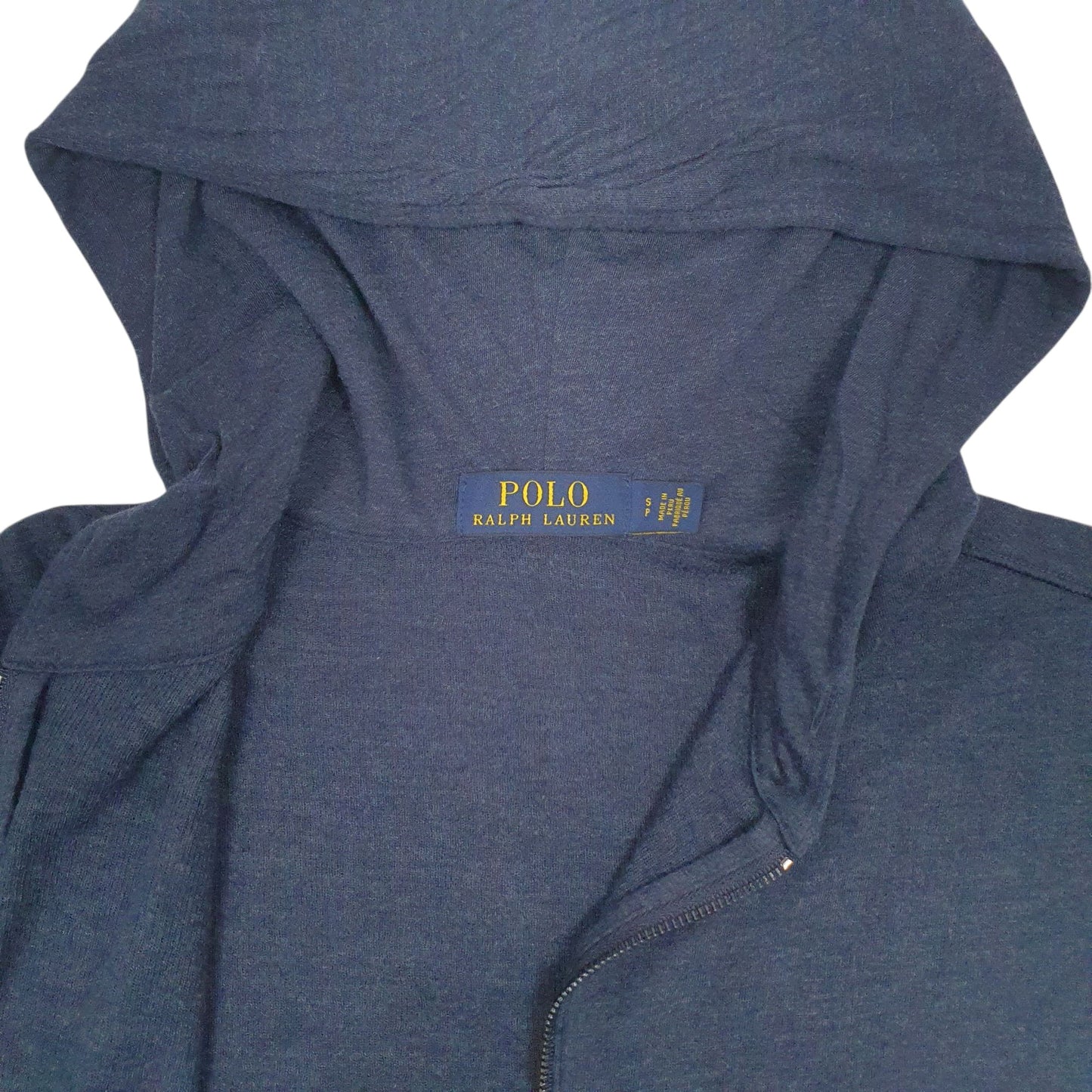 Mens Navy Polo Ralph Lauren  Full Zip Jumper