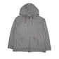 Womens Grey Carhartt Hoodie Full Zip Jumper