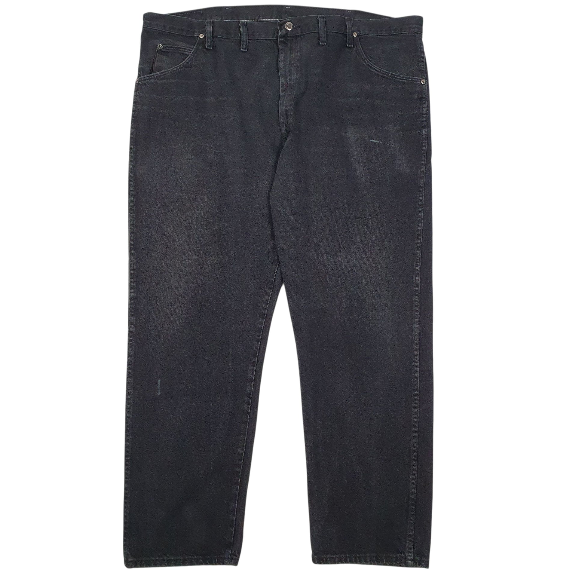 Mens Black Wrangler  Casual JeansW46 L29