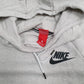 Womens Grey Nike  Hoodie Jumper