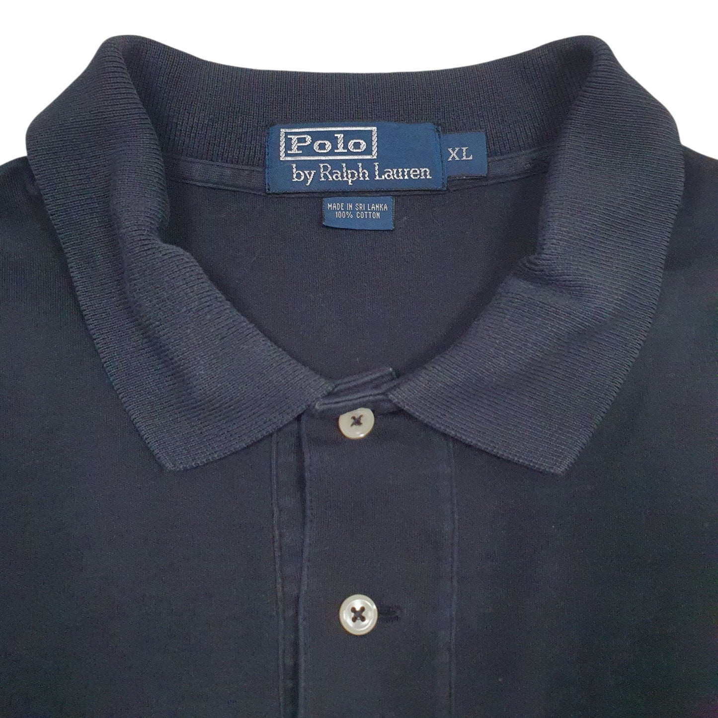 Mens Black Polo Ralph Lauren   Polo Shirt