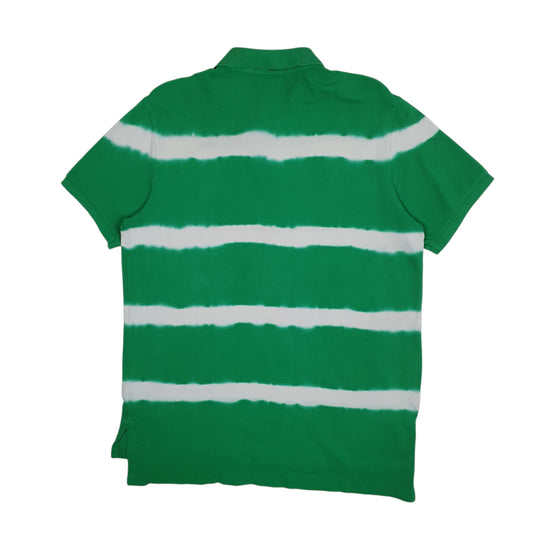 Mens Green Polo Ralph Lauren Custom Fit  Polo Shirt