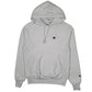 Mens White Champion Reverse Weave Hoodie Jumper