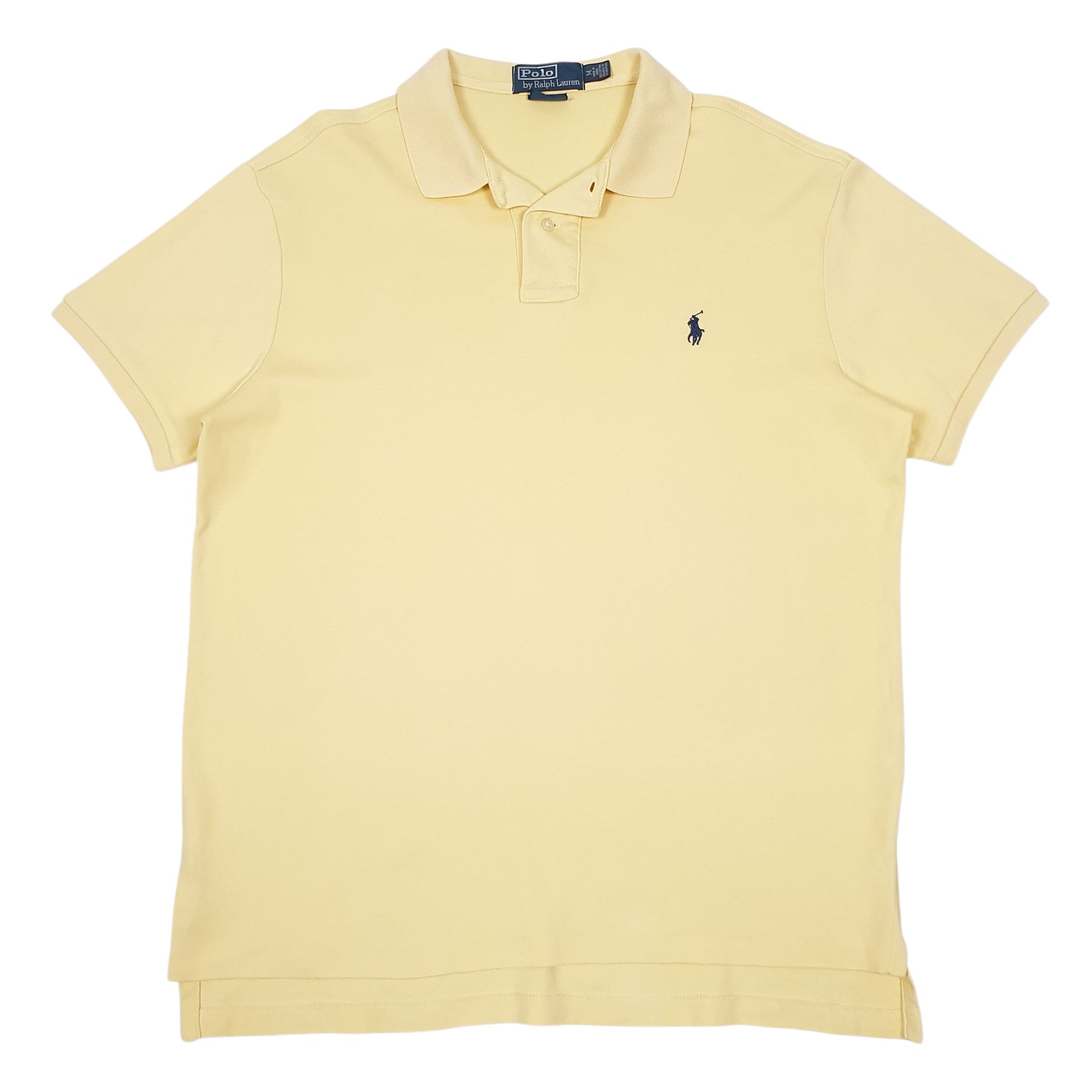 Mens Yellow Polo Ralph Lauren  Short Sleeve Polo Shirt