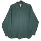 Mens Green L.L.Bean Chamois Long Sleeve Shirt