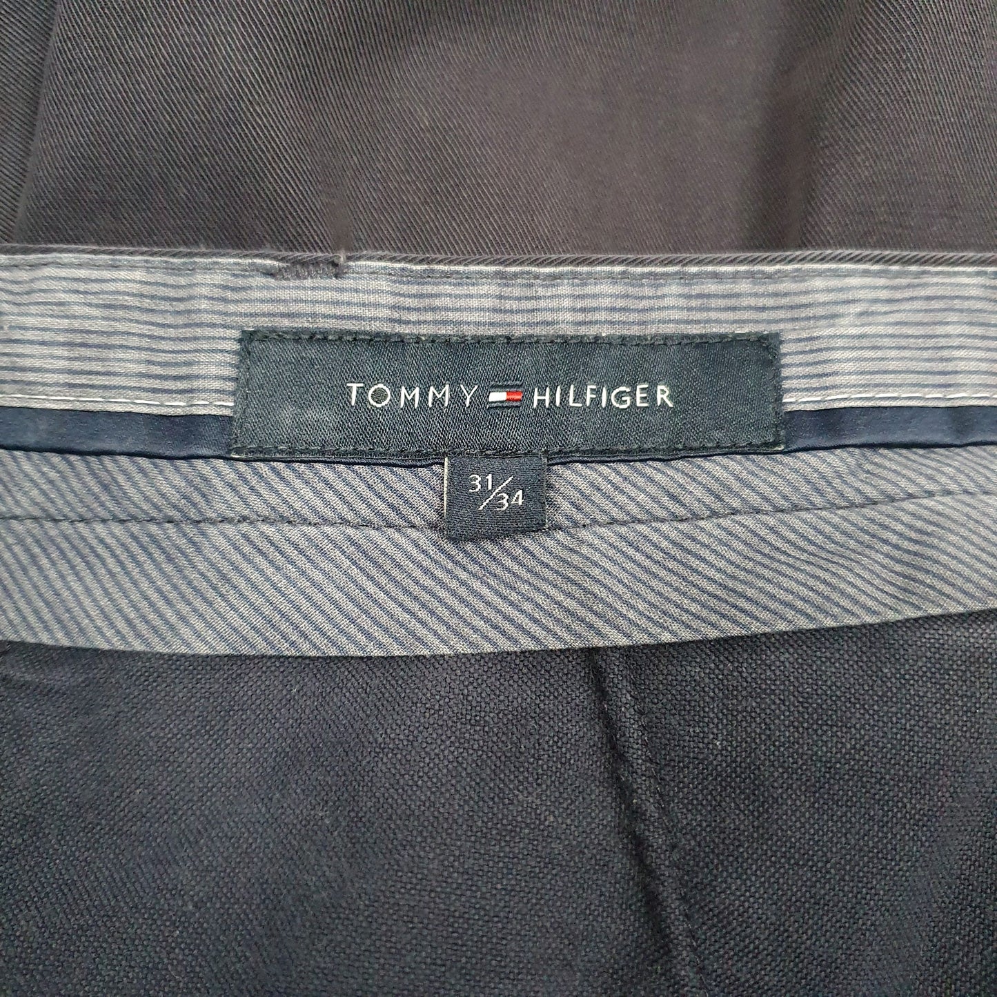 Mens Navy Tommy Hilfiger   Trousers