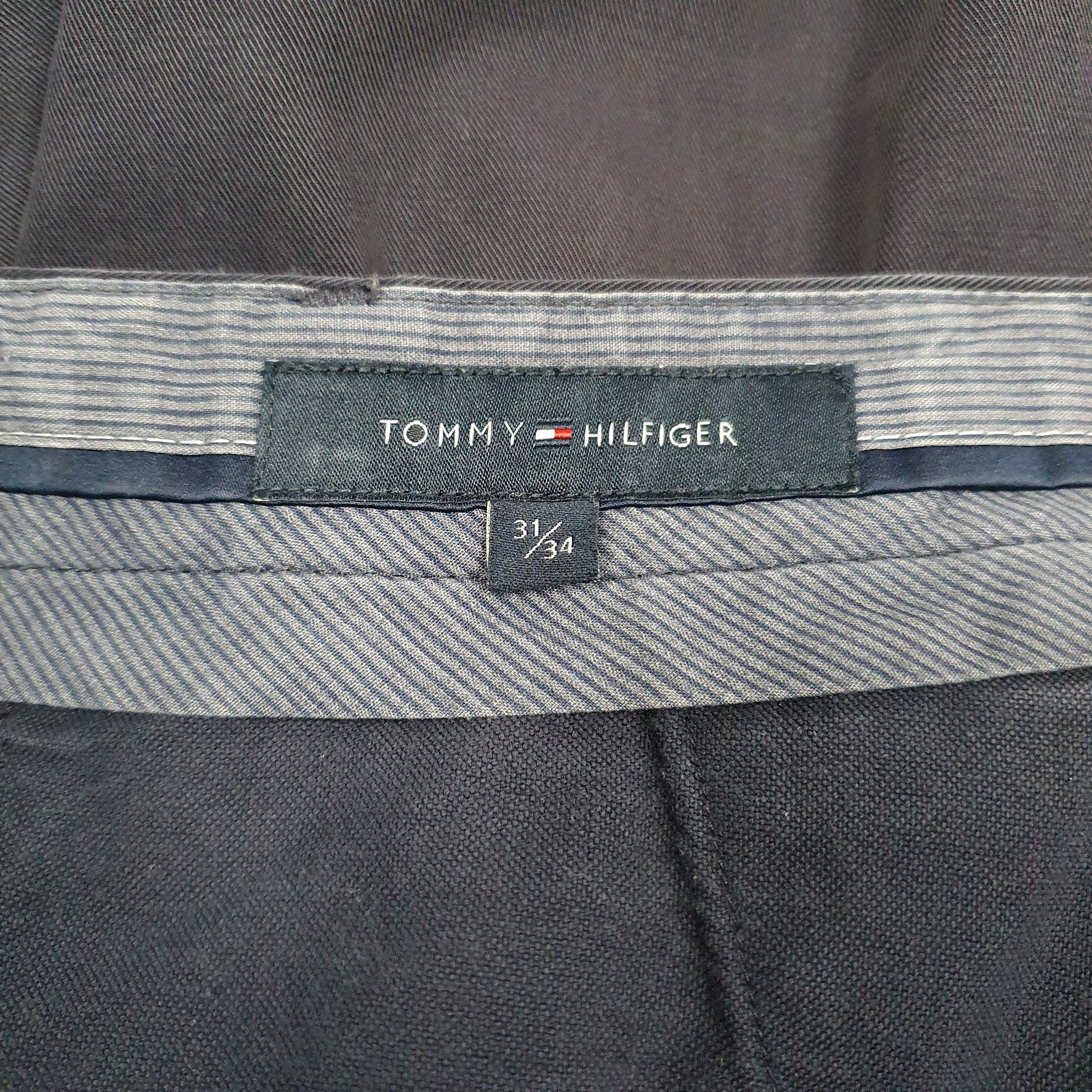 Mens Navy Tommy Hilfiger   Trousers