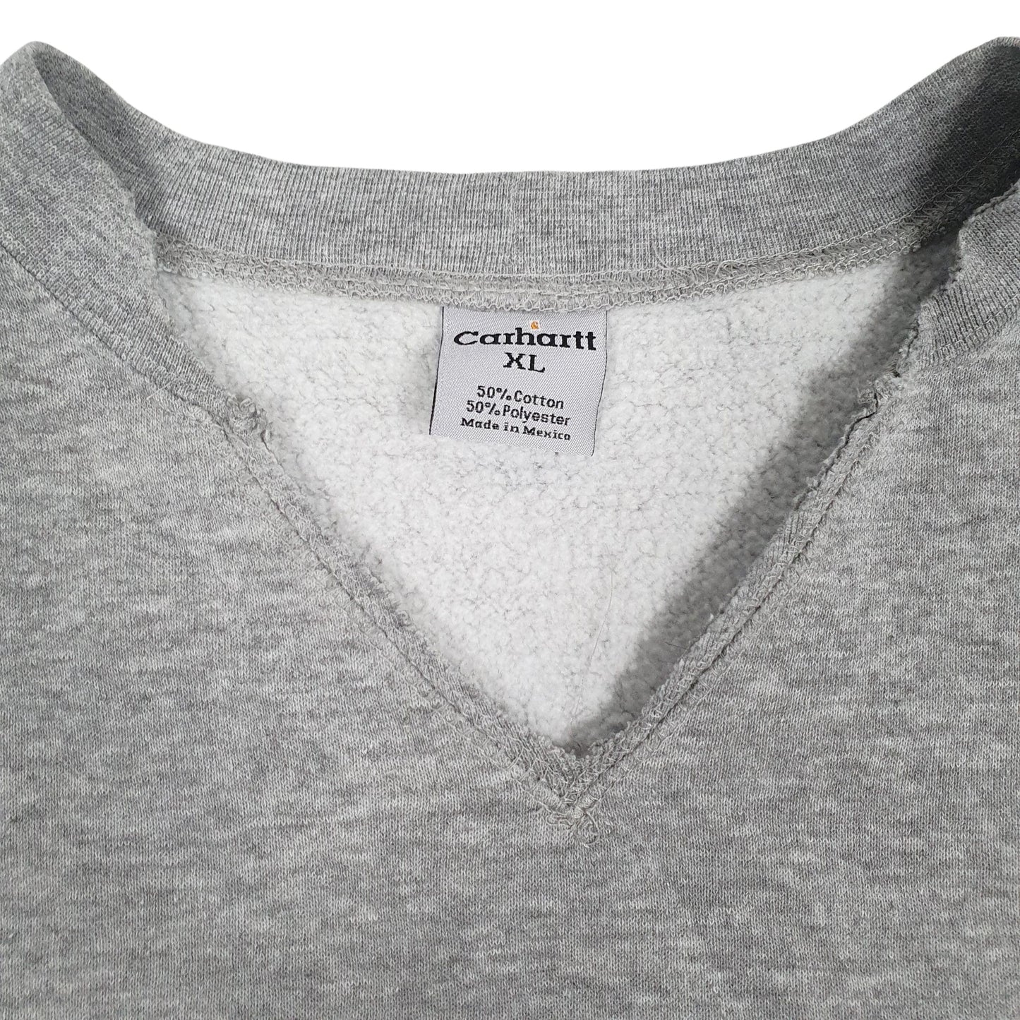 Mens Grey Carhartt  V Neck Jumper
