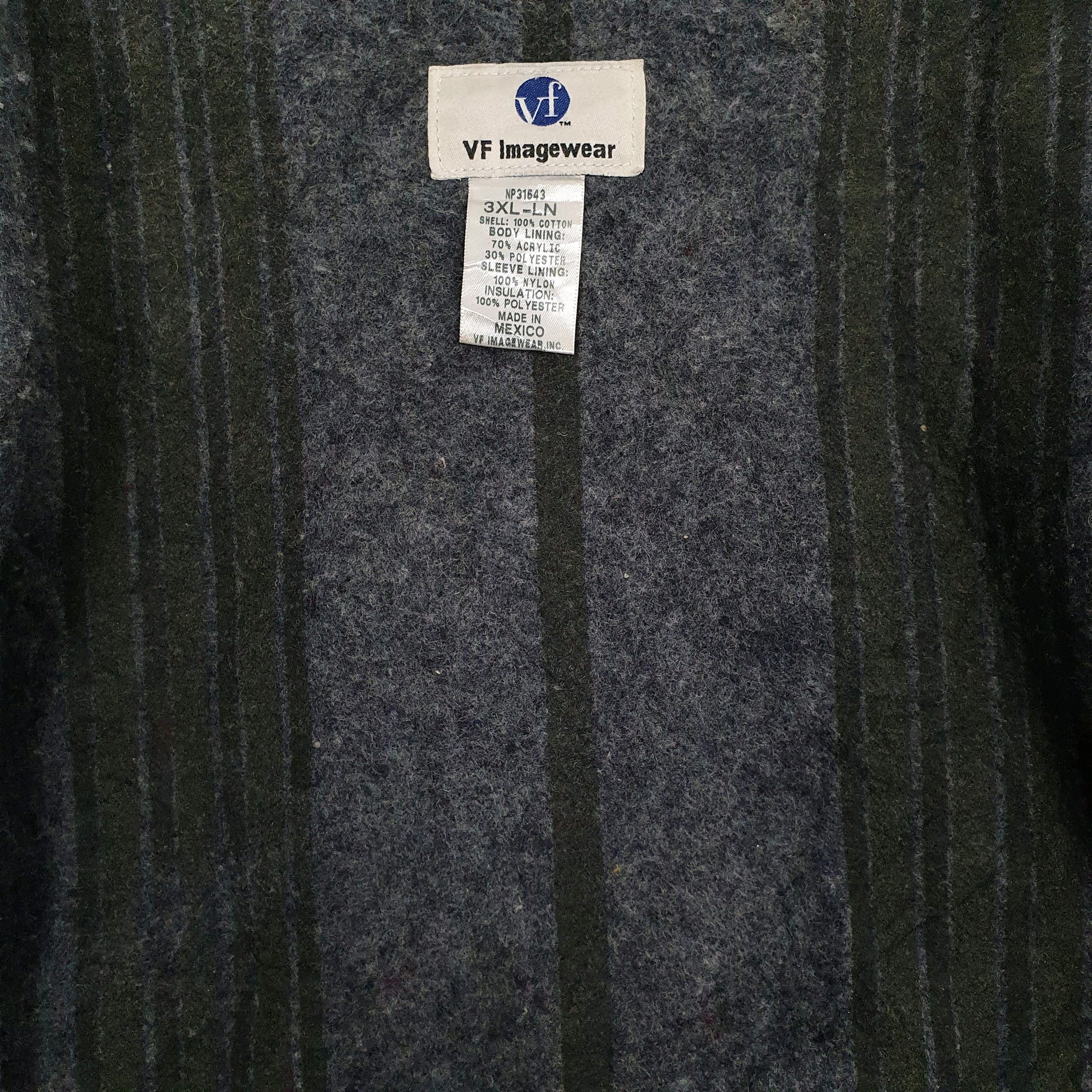 Mens Green VF Imagewear National Park Service Blanket Lined  Coat