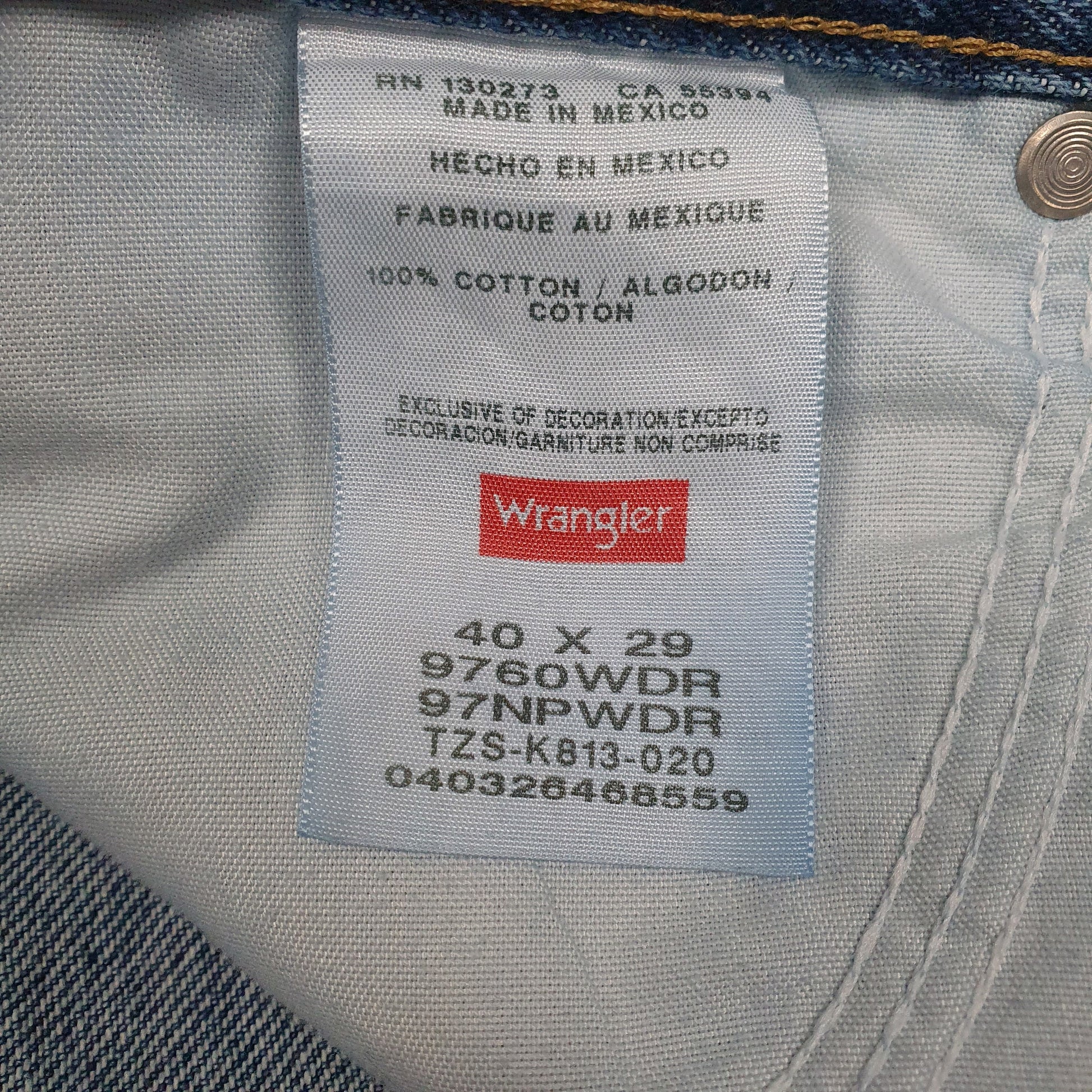 Mens Blue Wrangler   Jeans