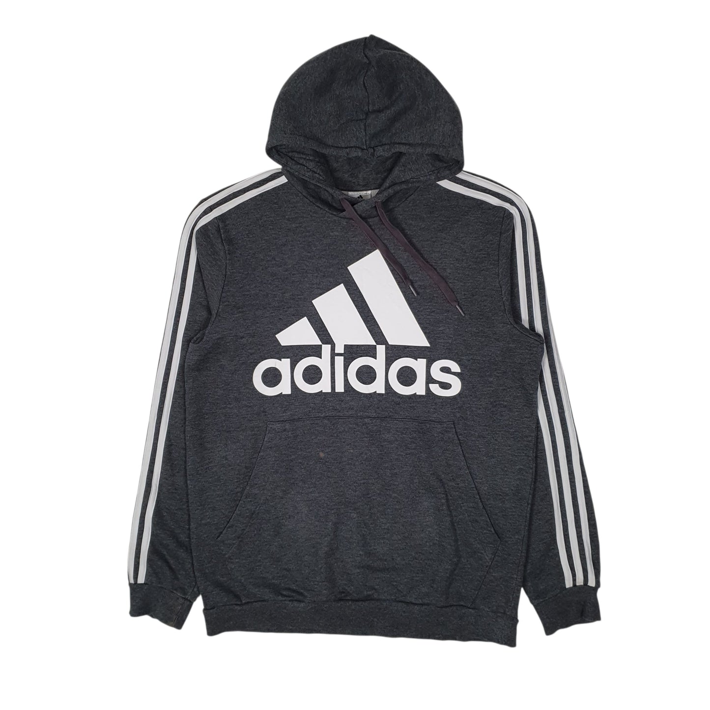 Mens Grey Adidas  Hoodie Jumper
