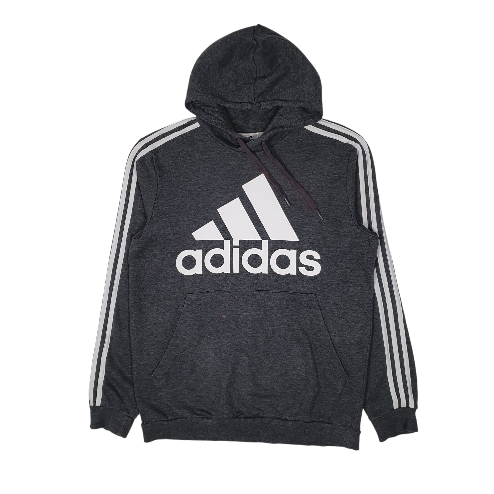 Mens Grey Adidas  Hoodie Jumper