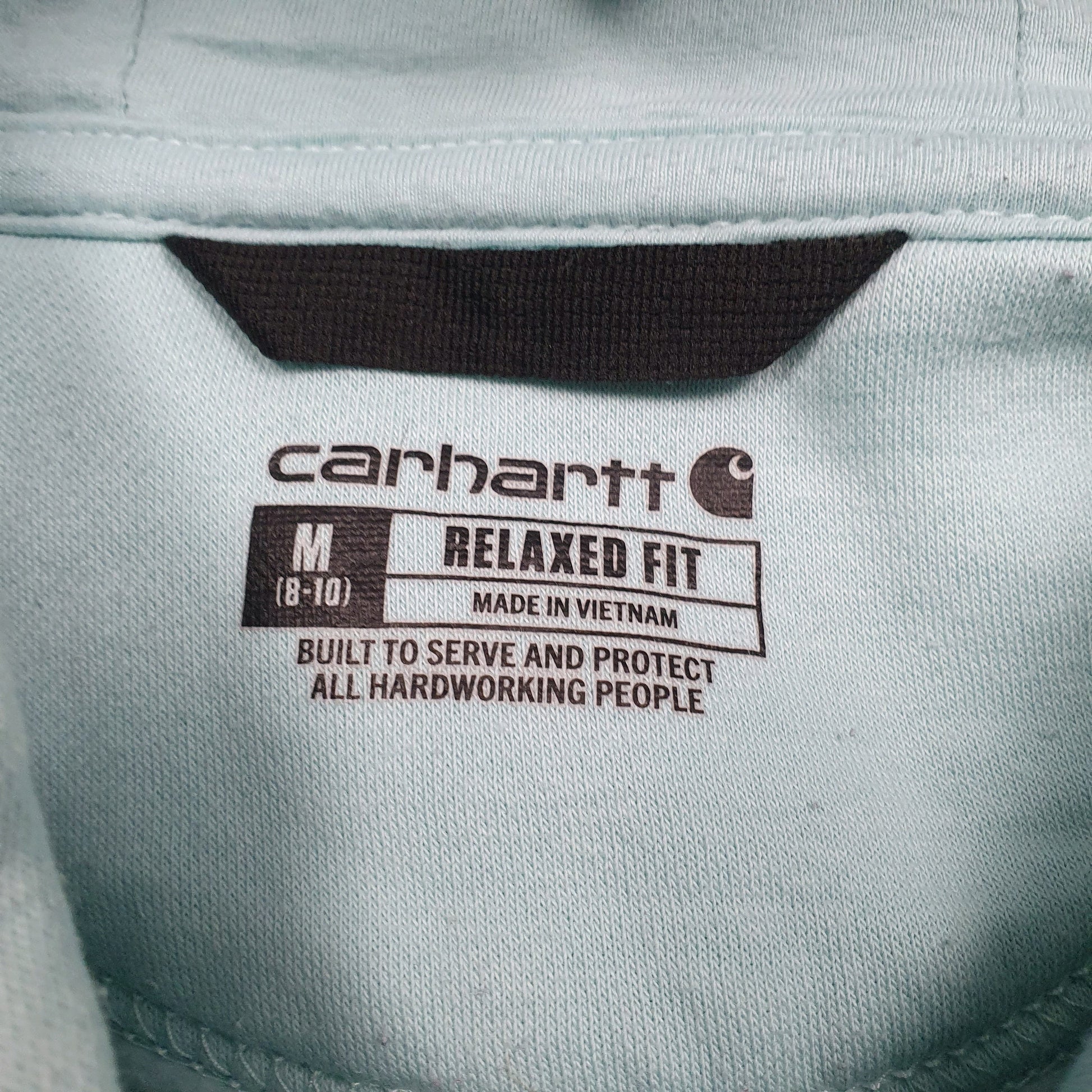 Womens Blue Carhartt  Hoodie Jumper