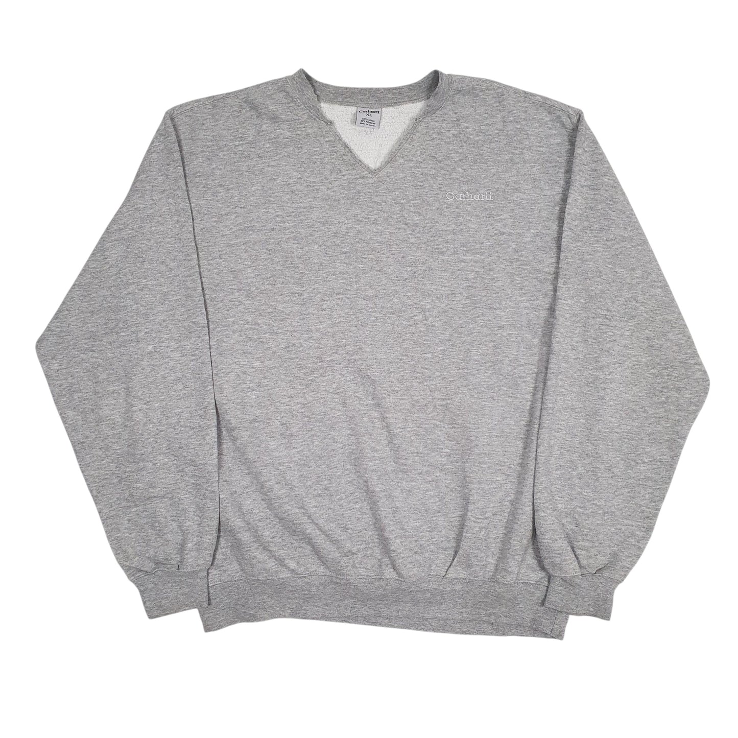 Mens Grey Carhartt  V Neck Jumper