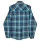 Mens Blue L.L.Bean Flannel  Shirt