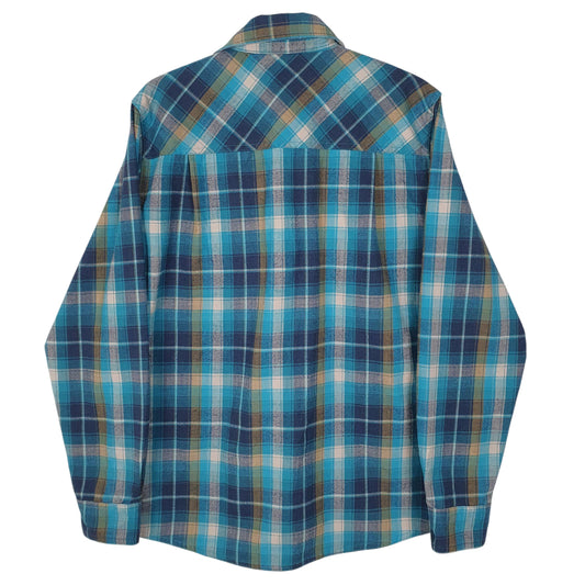 Mens Blue L.L.Bean Flannel  Shirt