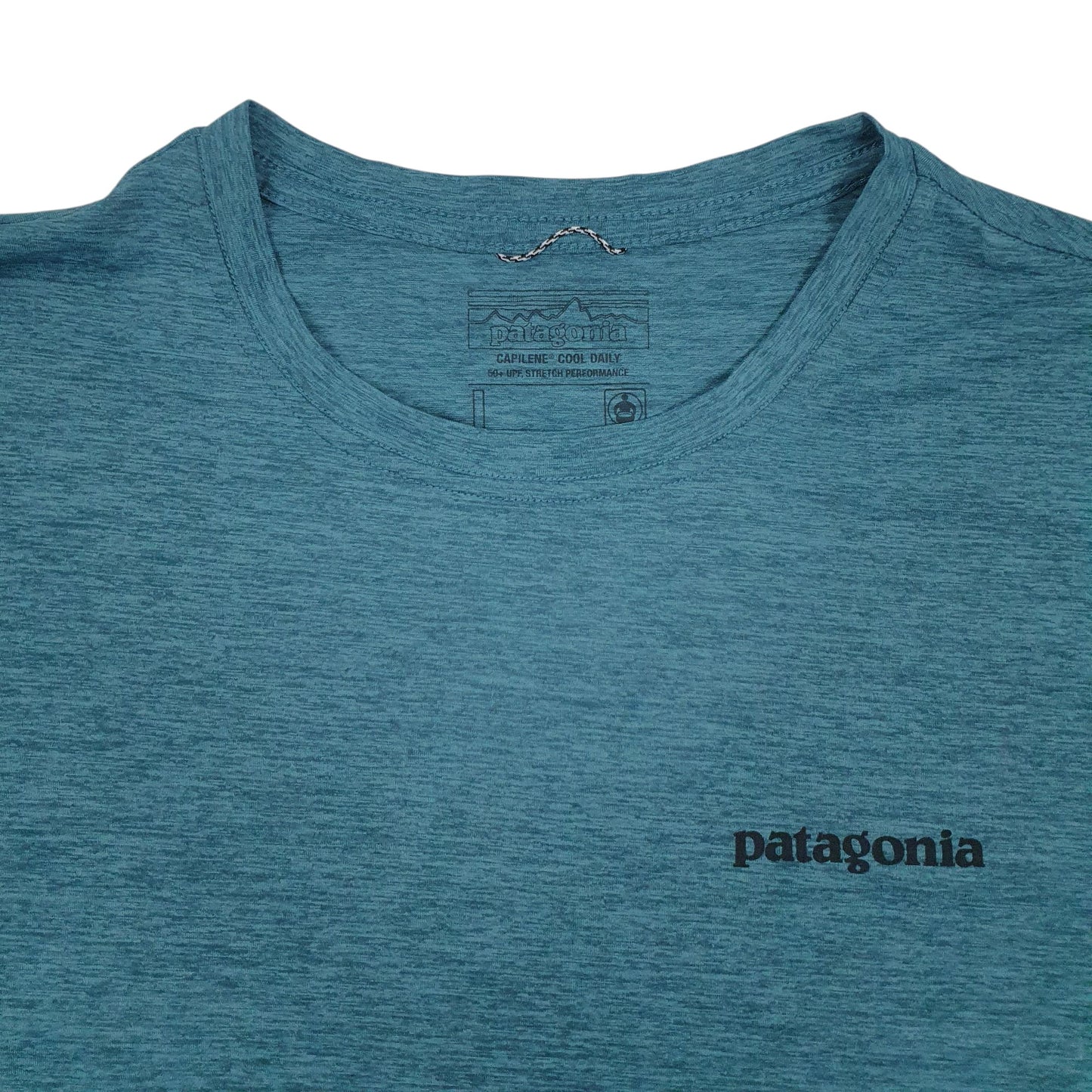 Mens Blue Patagonia Capilene  T Shirt
