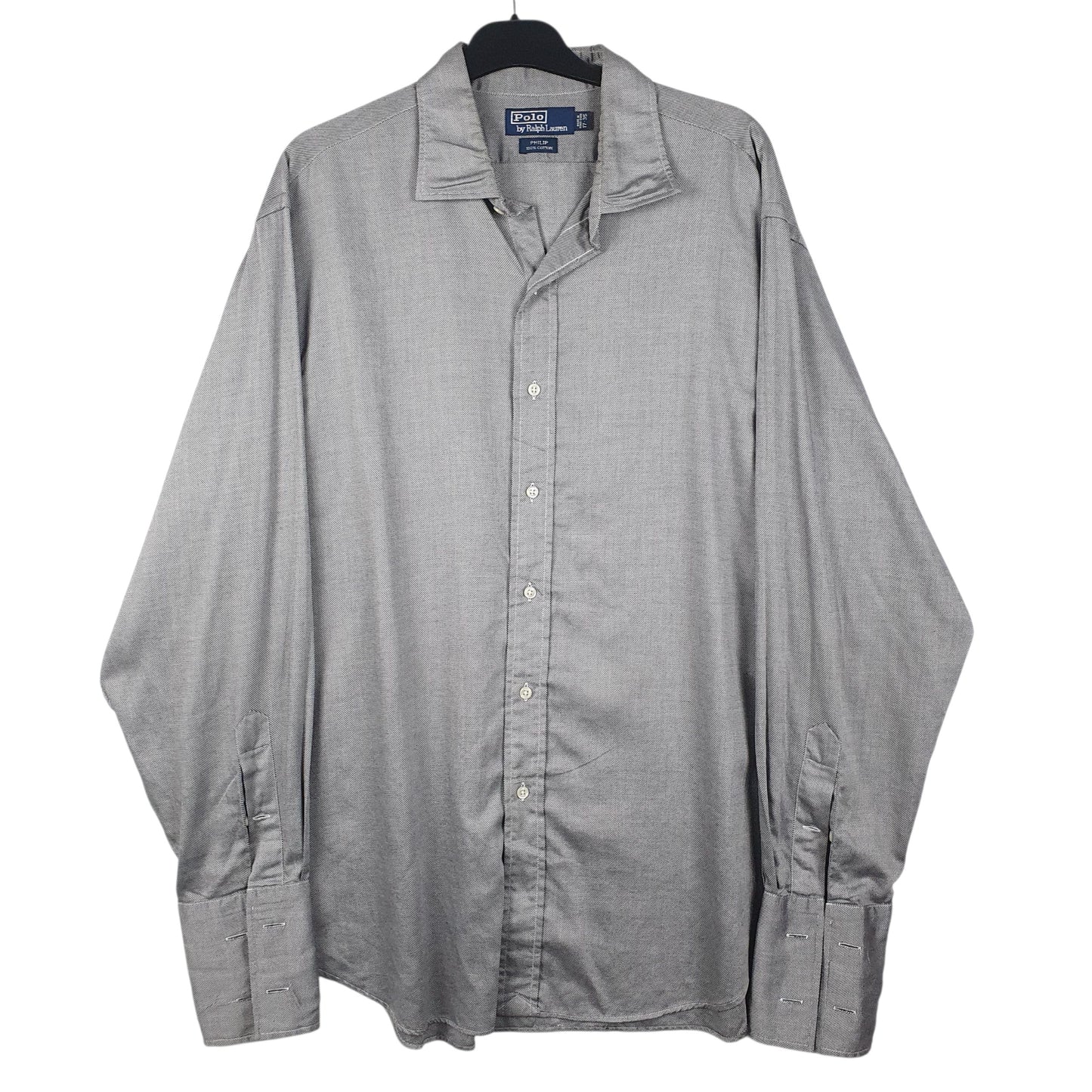 Mens Grey Ralph Lauren Philip Long Sleeve Shirt