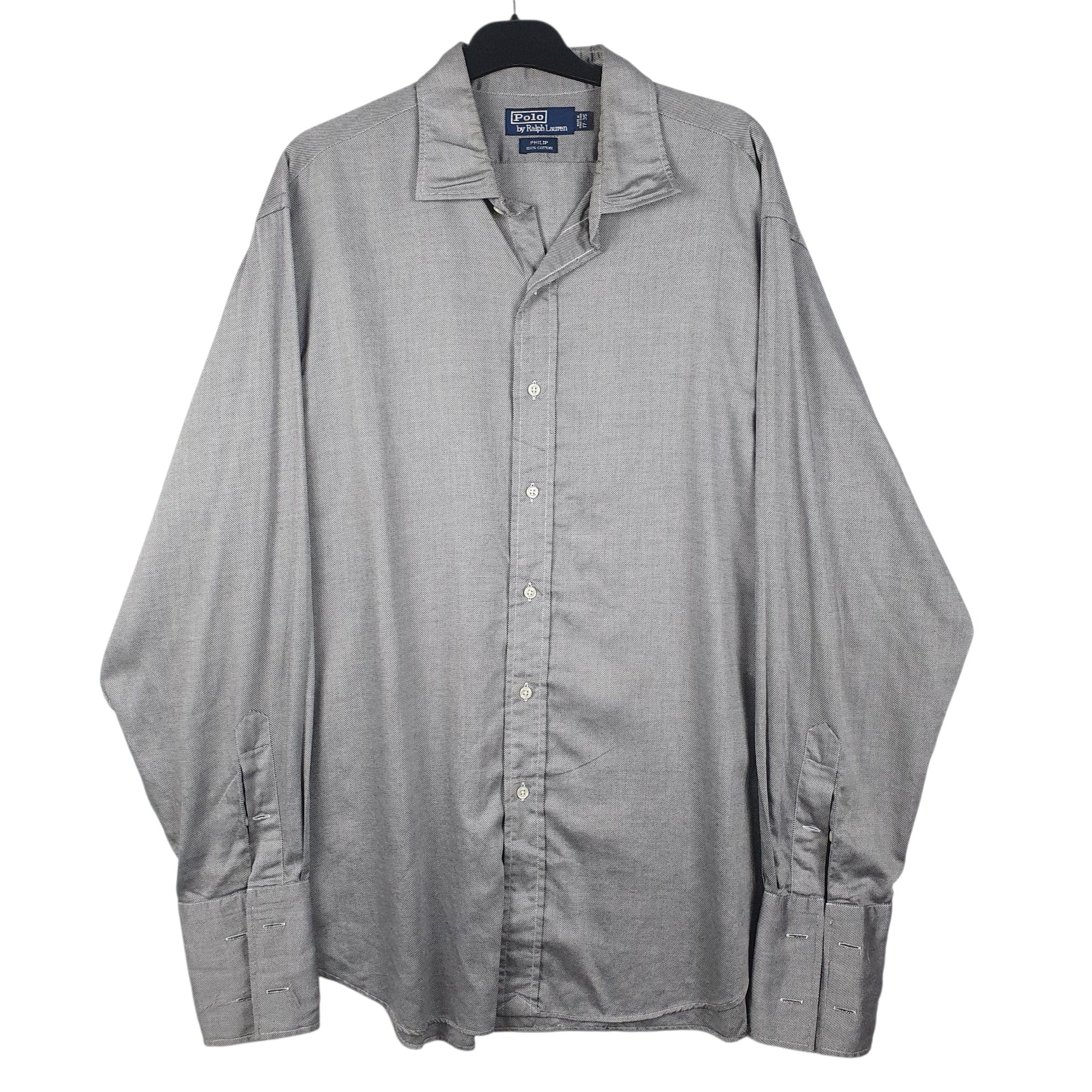 Mens Grey Ralph Lauren Philip Long Sleeve Shirt
