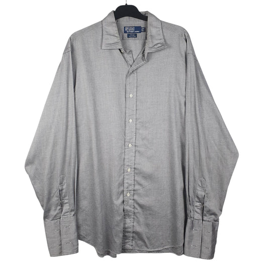Mens Grey Ralph Lauren Philip Long Sleeve Shirt