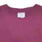 Womens Burgundy Champion Reverse Weave Croptop Crewneck Jumper