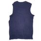 Mens Navy Izod Lacoste Vintage 80s Vest Jumper