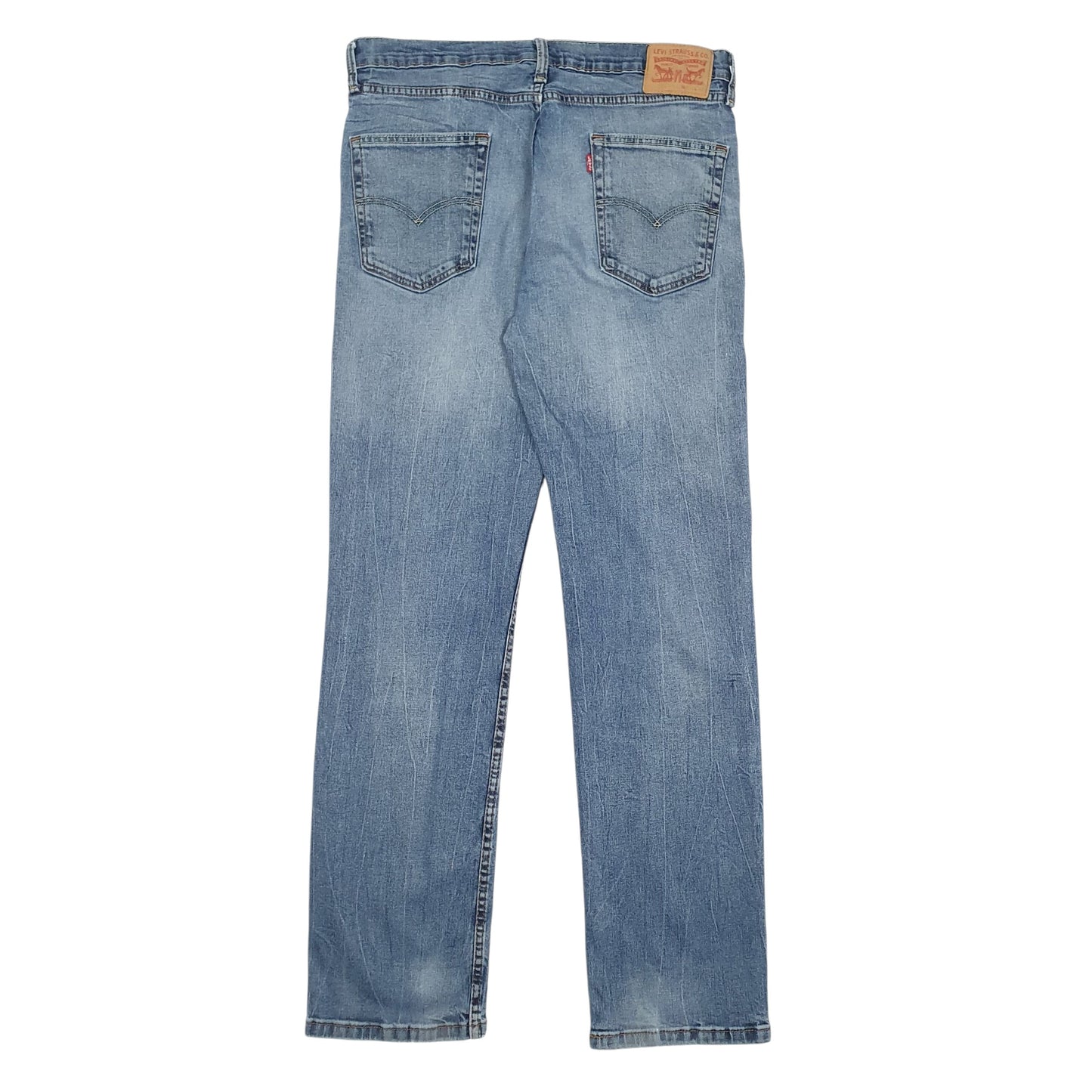 Mens Blue Levis  Full Zip Jeans