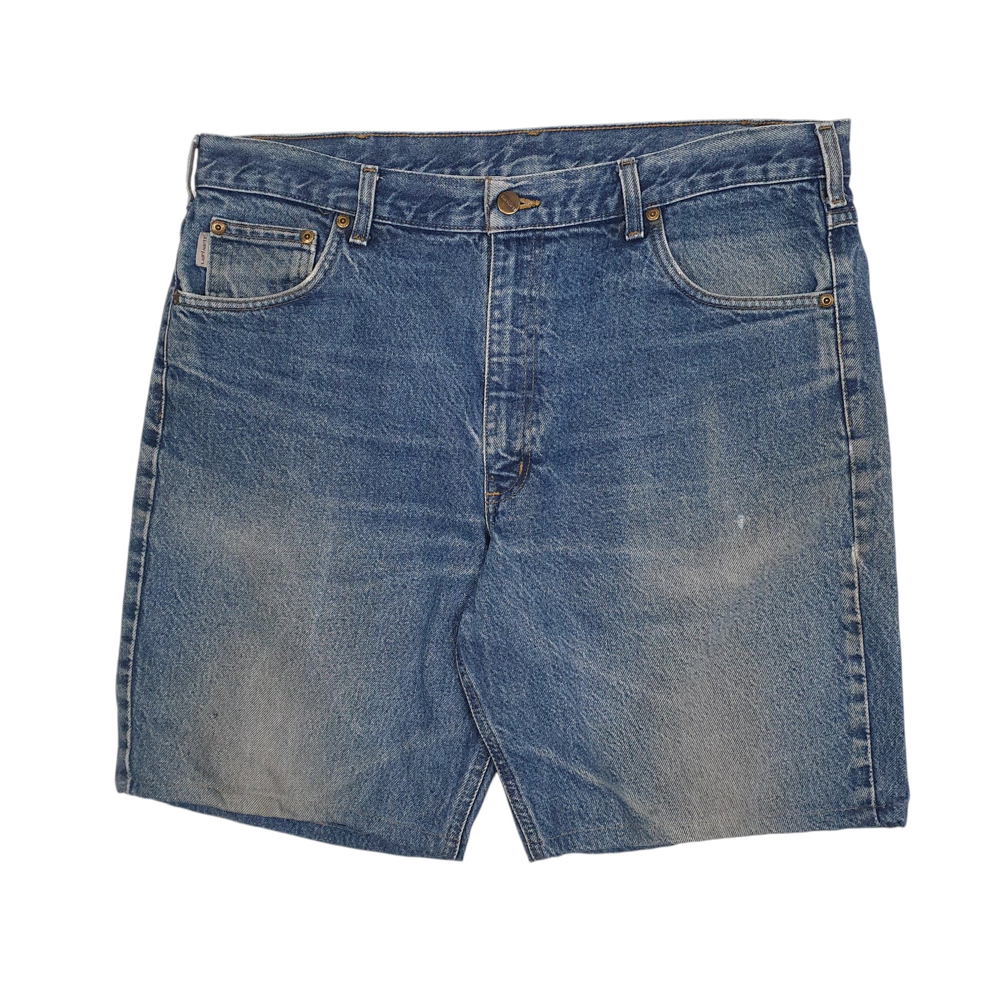 Mens Blue Carhartt  Denim Shorts