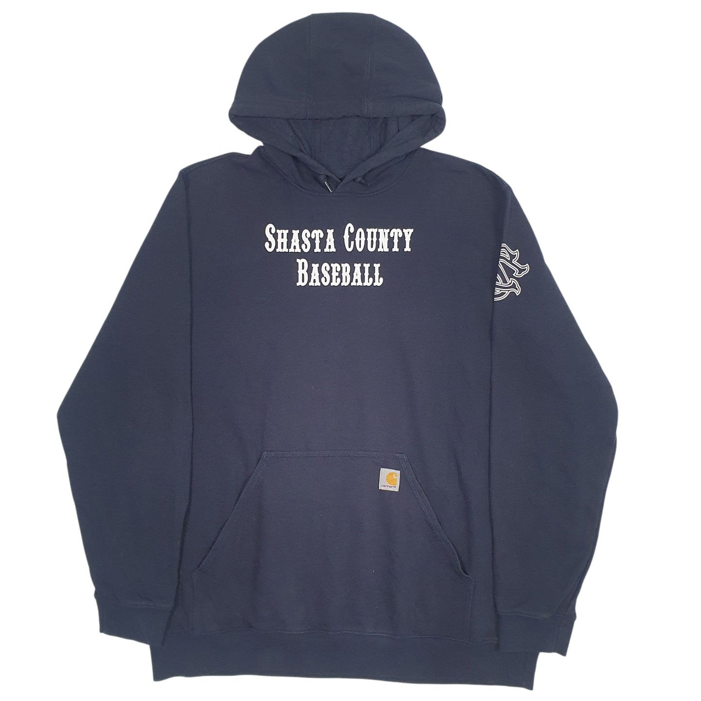 Mens Navy Carhartt  Hoodie Jumper