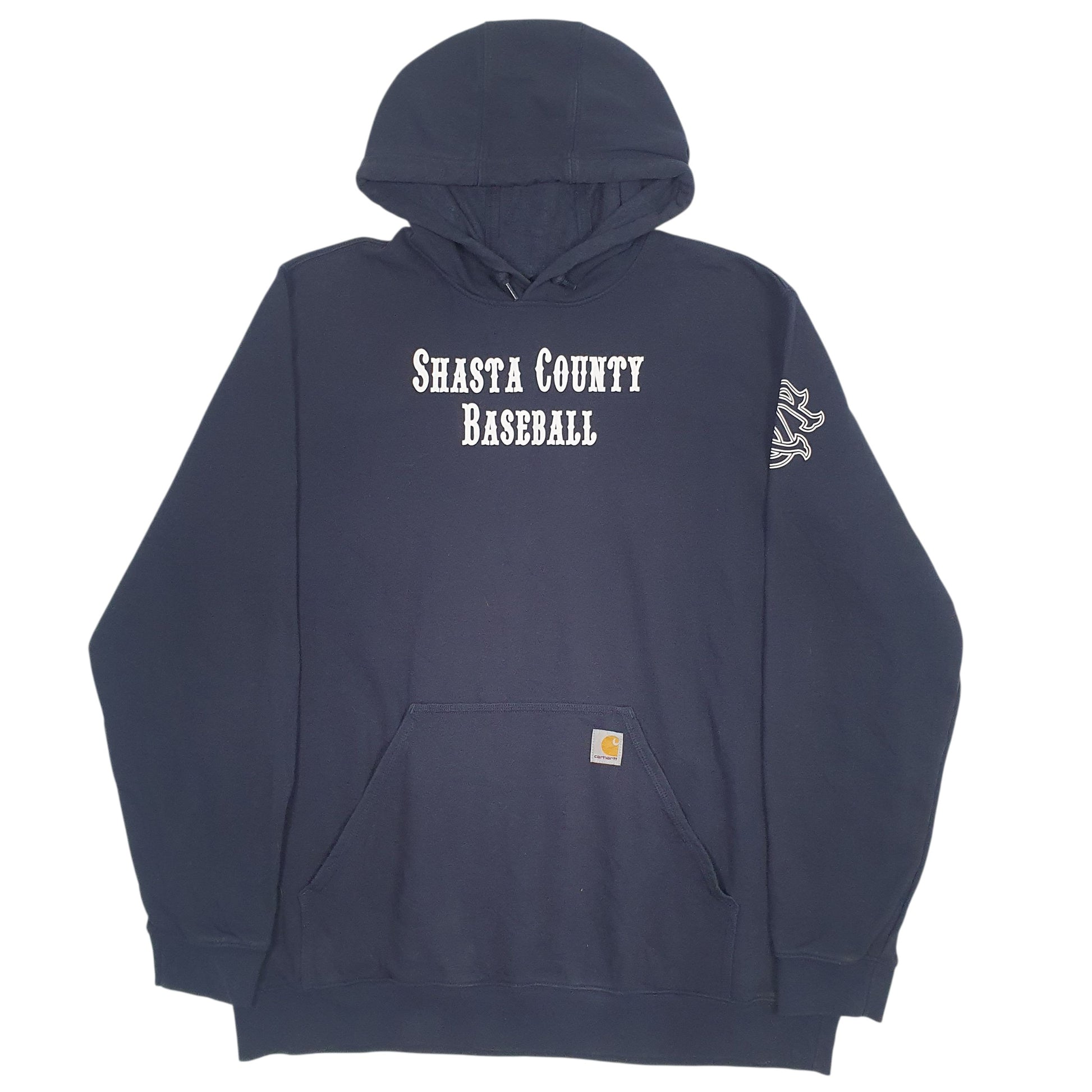 Mens Navy Carhartt  Hoodie Jumper