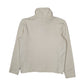 Womens Cream Champion  Quarter Zip Jumper