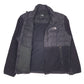 Mens Black The North Face Fleece Full Zip Coat