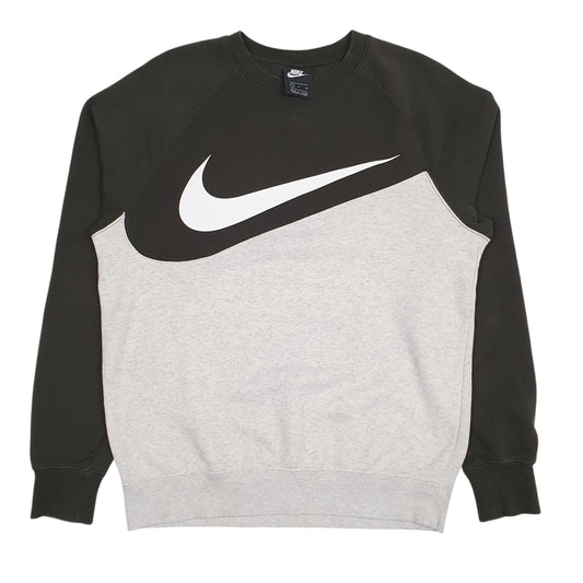 Mens Grey Nike  Crewneck Jumper
