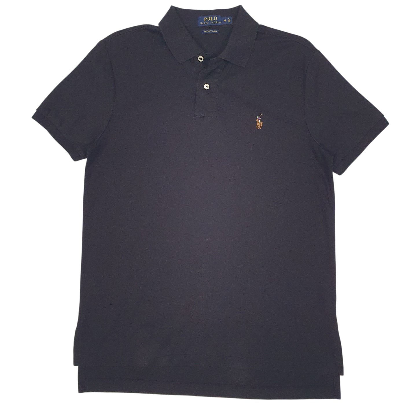 Mens Black Polo Ralph Lauren  Short Sleeve Polo Shirt