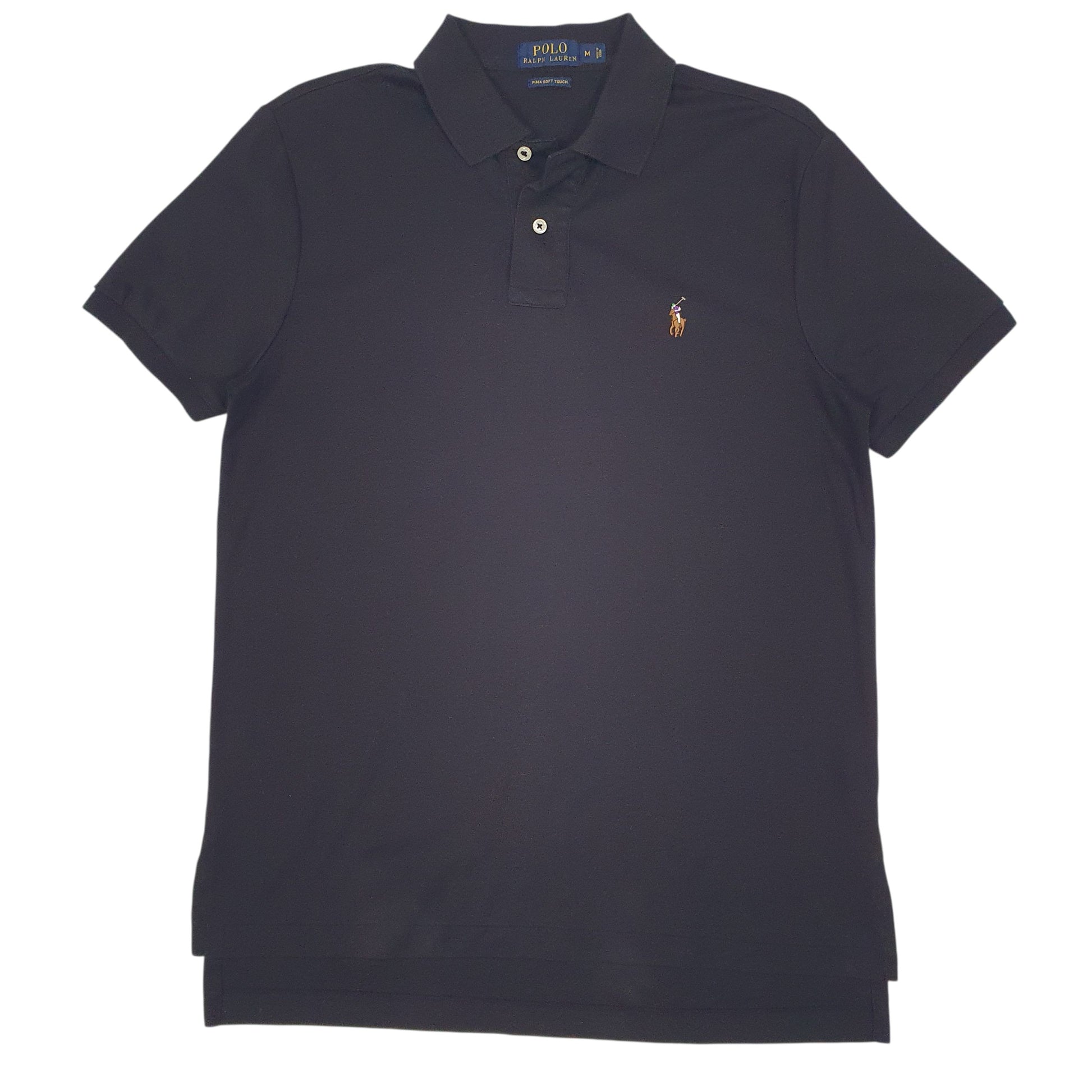Mens Black Polo Ralph Lauren  Short Sleeve Polo Shirt