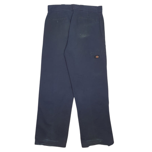 Mens Navy Dickies Workwear  Trousers