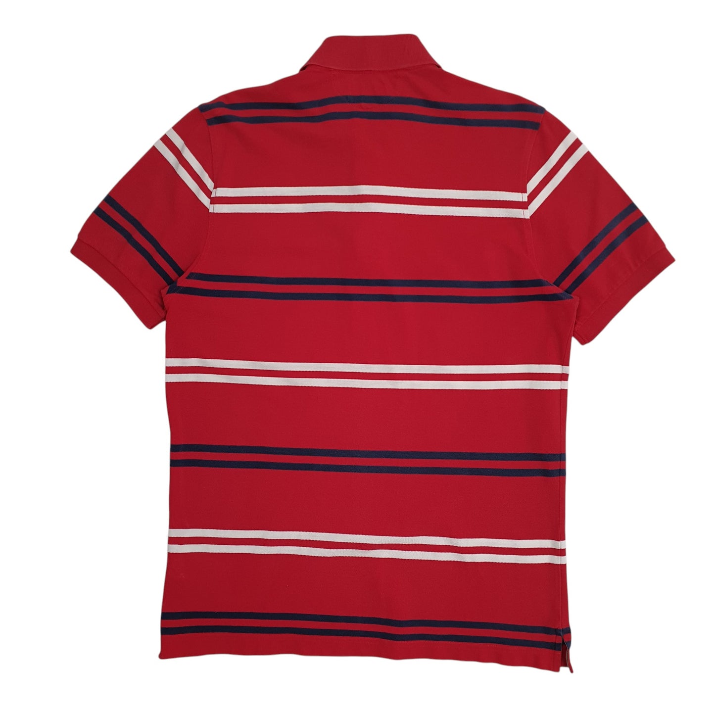 Mens Red Burberry   Polo Shirt