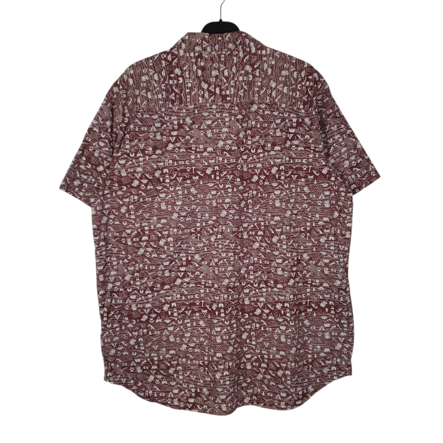 Mens Burgundy Columbia Sportswear Company   Shirt