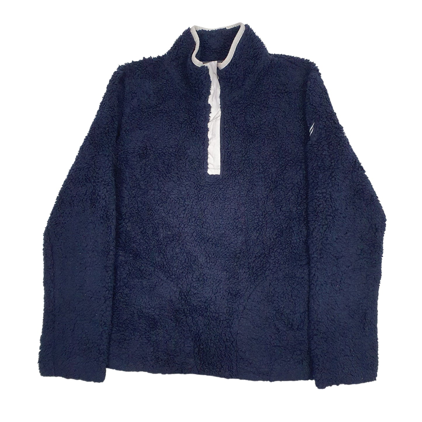 Womens Navy Nautica  Quarter Zip Jumper
