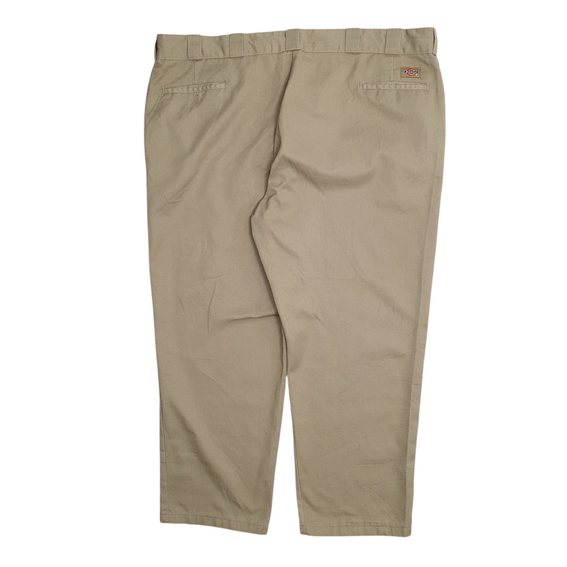 Mens Beige Dickies 874 Original Fit Workwear  Trousers