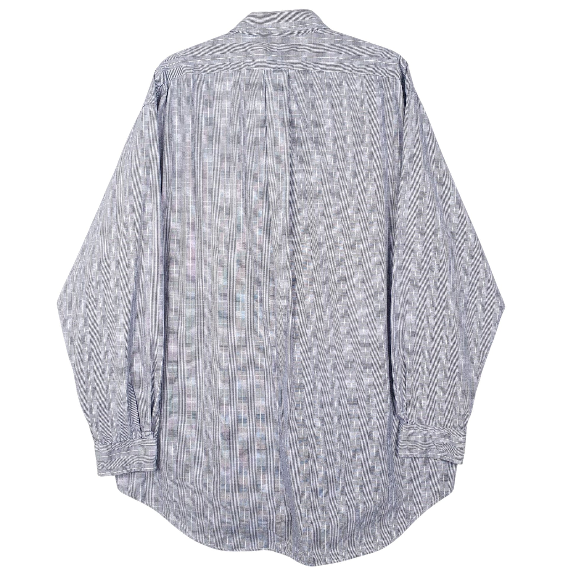 Mens Blue Ralph Lauren Pinpoint Oxford  Shirt