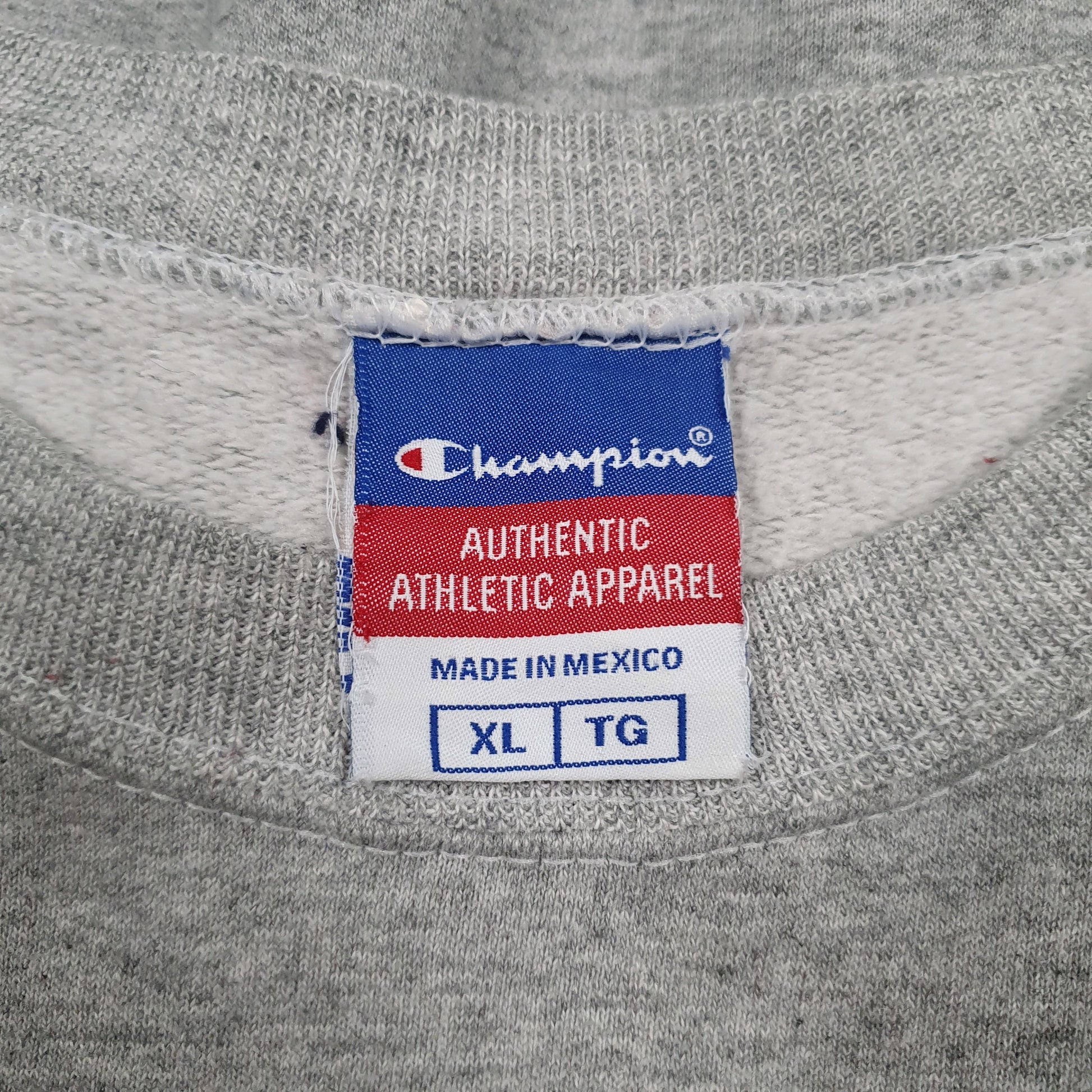 Mens Grey Champion Cornelly University Crewneck Jumper