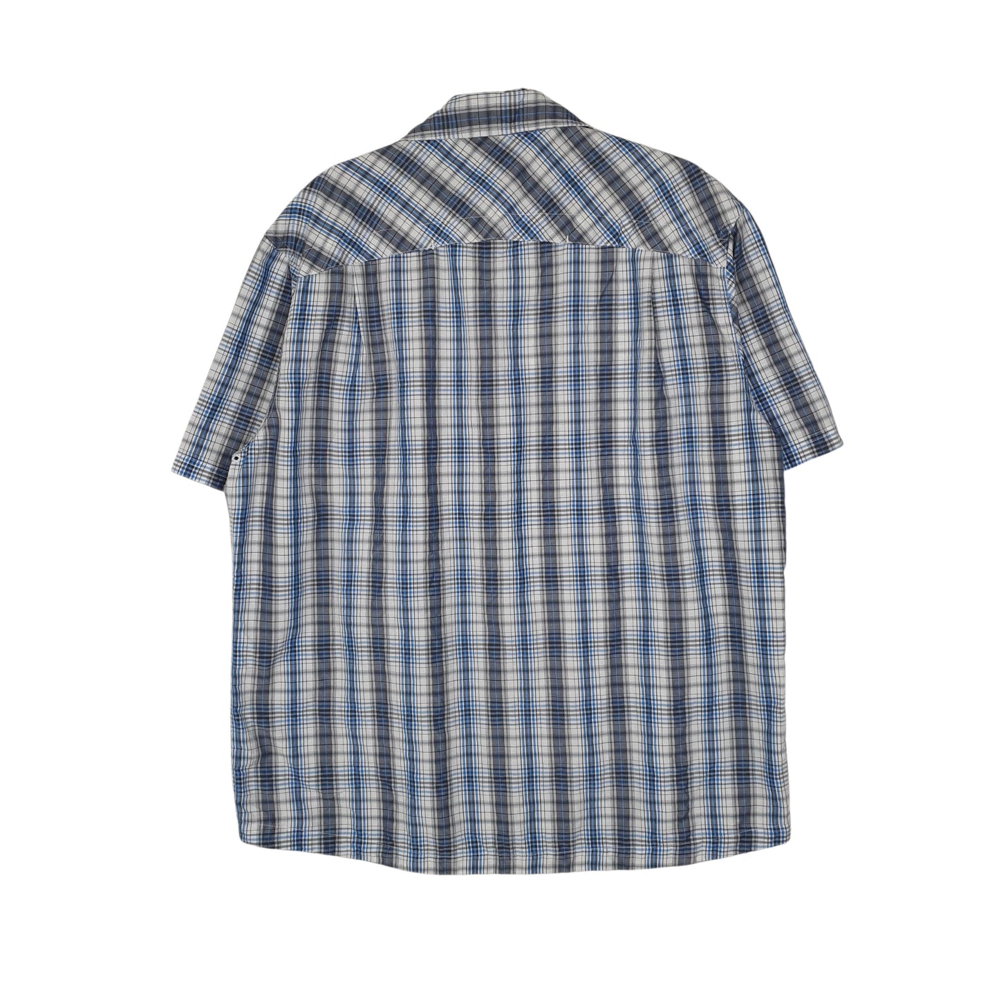 Mens Blue L.L.Bean Walking Hiking  Shirt