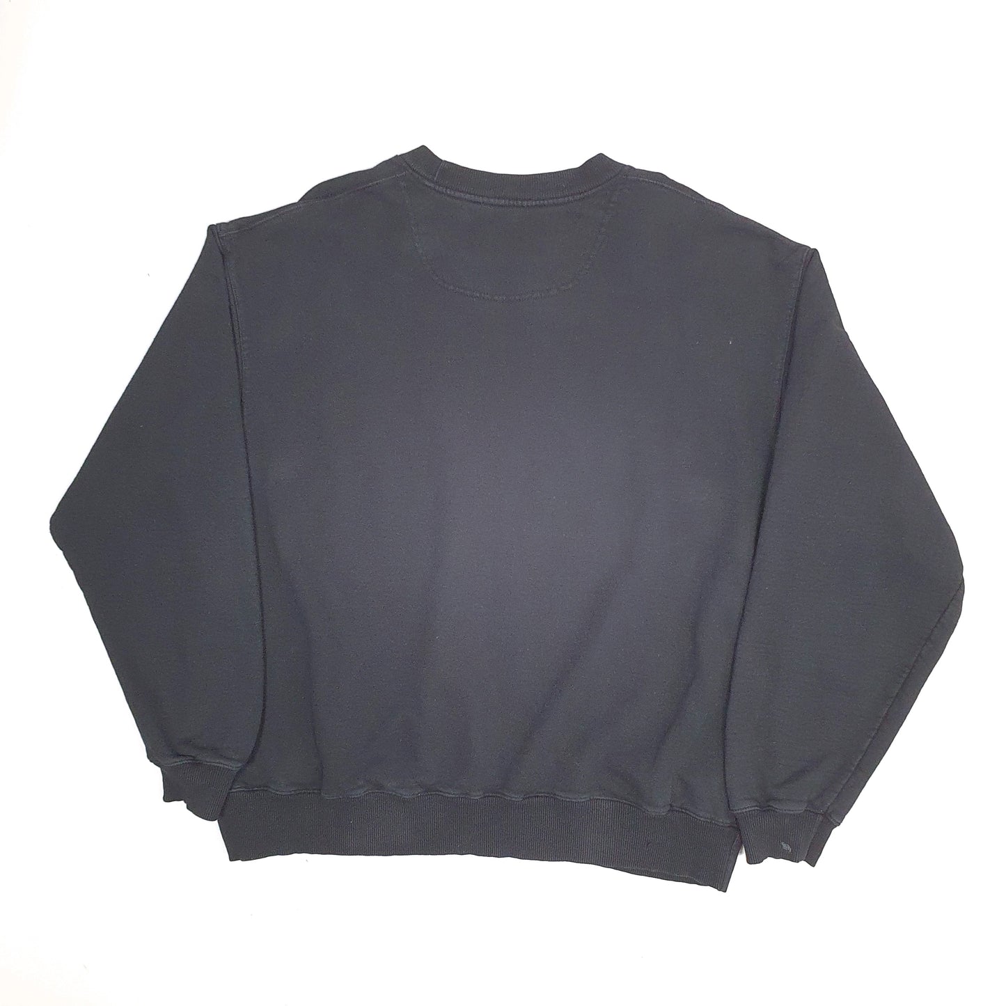 Mens Black Champion  Crewneck Jumper